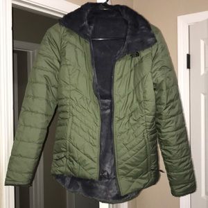 the north face women's mossbud reversible insulated jacket
